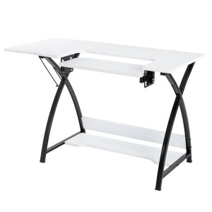 Oshion SCT-46 Sewing Machine Table Cutting Table Worktable Computer Table-White