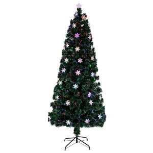 7FT Small Light Fiber Optic Christmas Tree 290 Branches